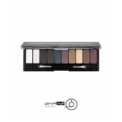 تصویر  سایه چشم پالت 10 رنگ فلورمار 02-اسموکی