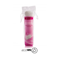 تصویر  پد کتان آرایش پاک کن 80 عددی فلورمار