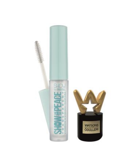 ژل تقویت کننده مژه و ابرو پاستل مدل Transparent