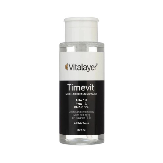 خرید میسلار واتر انواع پوست Timevit ویتالیر 250ml